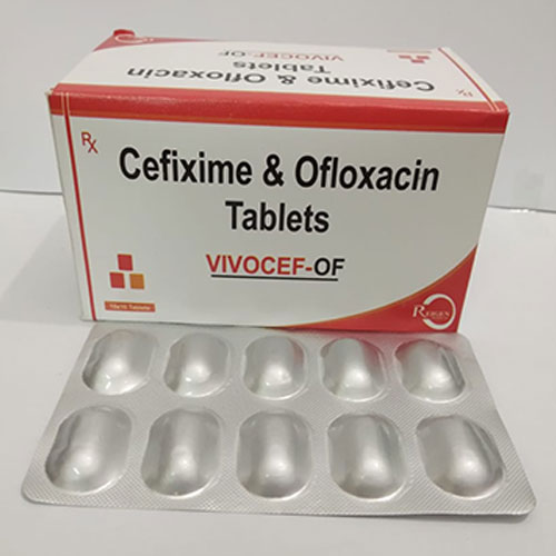 Cefixime & Ofloxacin Tablets VIVOCEF OF