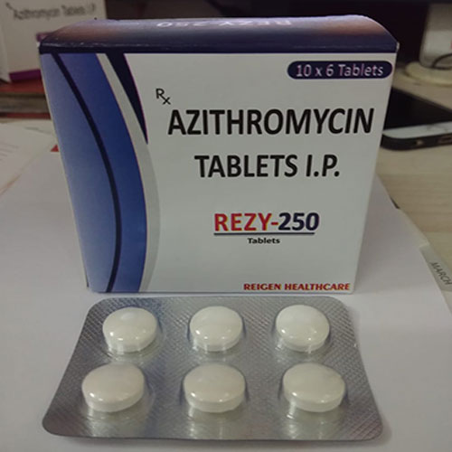 AZITHROMYCIN TABLETS I.P. REZY-250 Tablets
