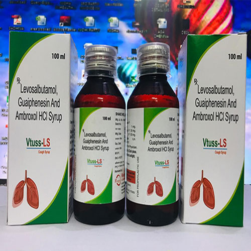 Levosalbutamol, Guaiphenesin And Ambroxol HCI Syrup