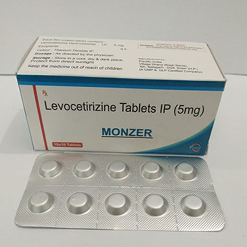 Levocetirizine Tablets IP (5mg) MONZER
