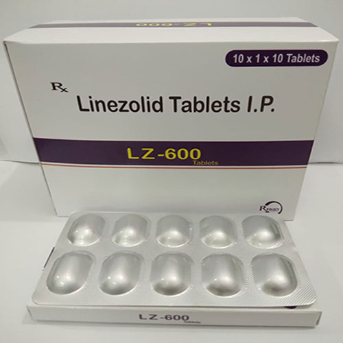 Linezolid Tablets I.P. LZ-600 Tablets